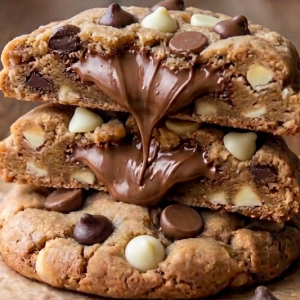 triple choc' & nutella